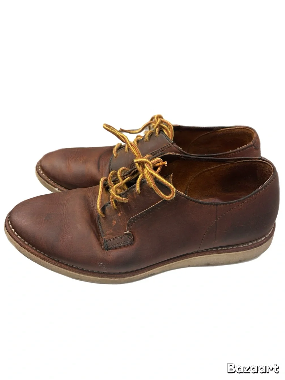 Red Wing Heritage Brown Leather Oxford Shoes Men’s Size 9D Made in USA